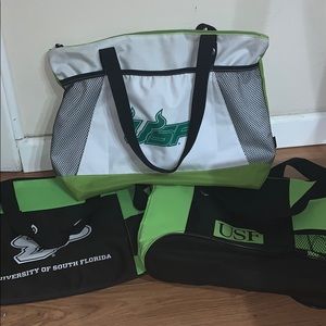 Bundle of three USF totes